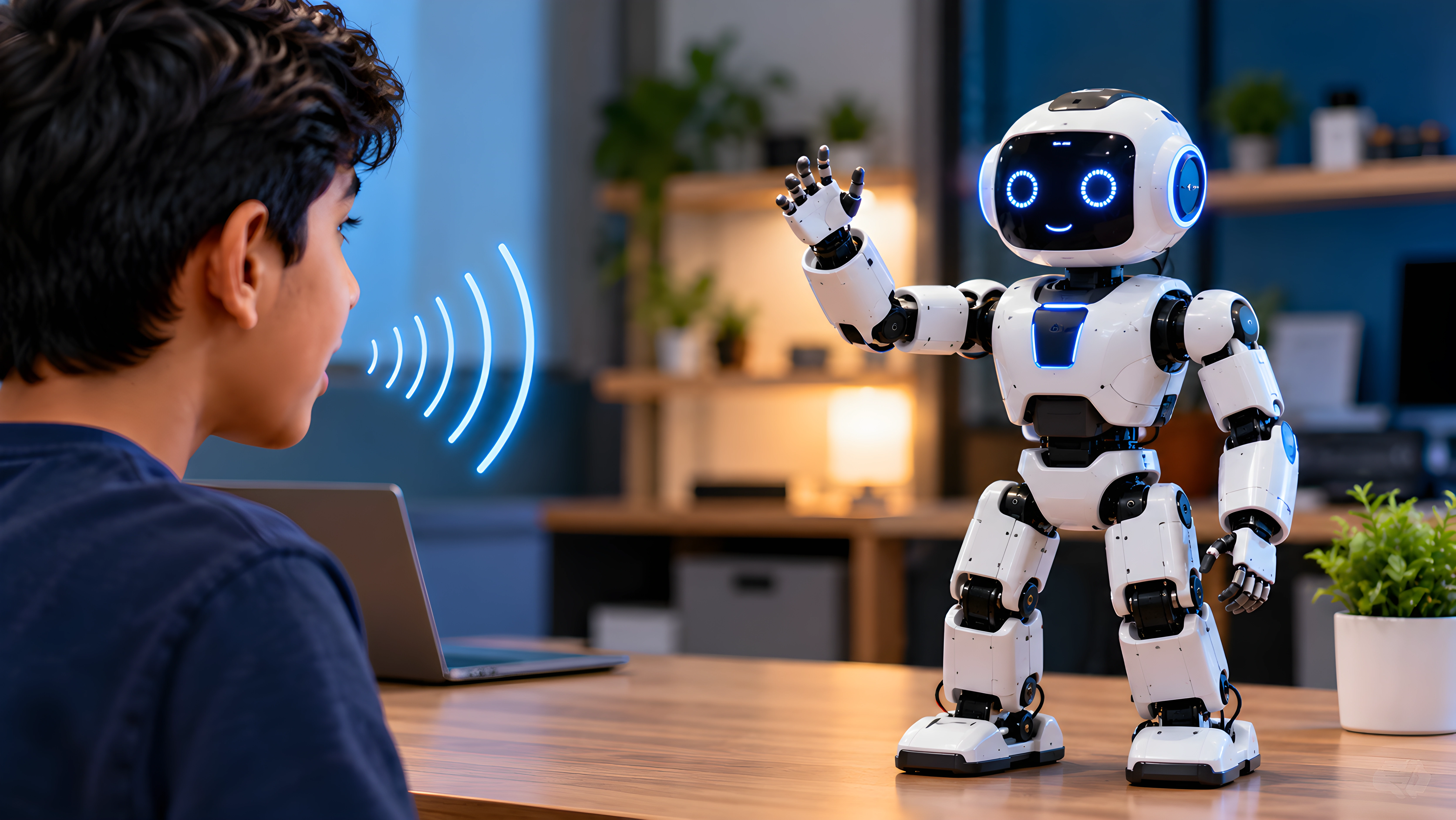 AI-Powered Voice-Controlled Humanoid Robot